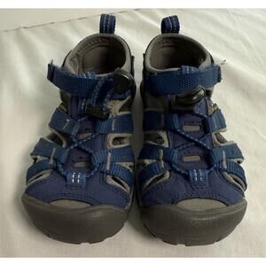 KEEN Newport H2 Sandals Water Shoes Hiking Toddler Boys Size 10 Blue